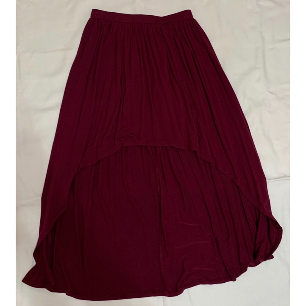 Maroon/Burgundy Skirt
